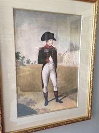 Napoleon - framed and matted