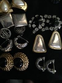 Some of the many earrings