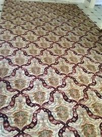 Several rugs in this pattern