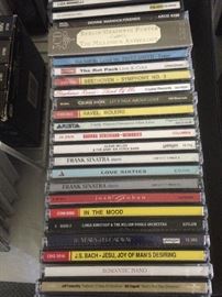 Many CD's