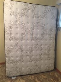 Queen size pillow top and box spring 