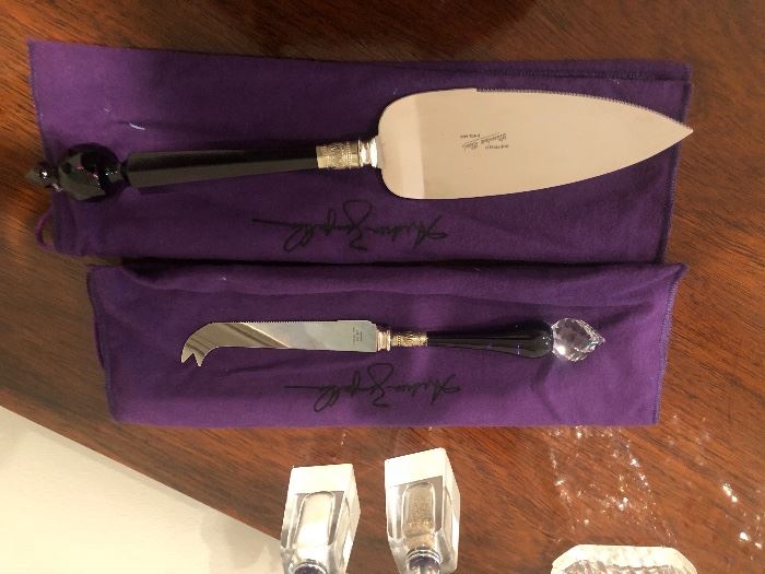 Andrea Zampella Cake Server and Knife for Nieman Marcus