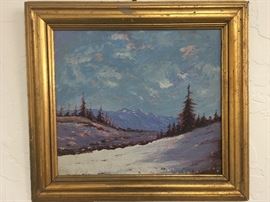 Original Plein Air oil painting. 