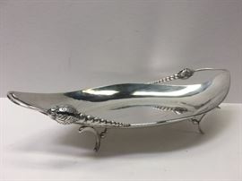Modernist Mexican Sterling Silver Tray