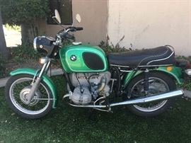 1973 BMW R60/5. Road ready with title. 