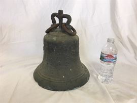 Big Antique Bronze Bell 