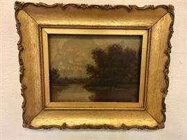 An Antique Original Oil Painting