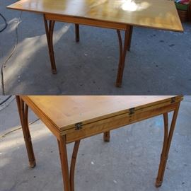 1950’s Heywood Wakefield Flip Top Table