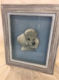 Signed Paper Art by San Diego Artist Eleanor Jacobs