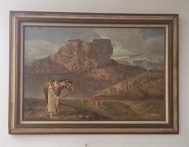 Original Oil by Listed California Artist  F. Thomas Quigley