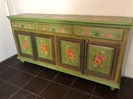 Painted Buffet