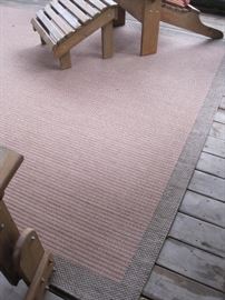 Indoor Outdoor rug.
