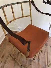 Arthur Umanoff set / 4 chairs reupholstered with Shinola Leather 
$300 per chair (may not be purchased individually ) 
$300 for table 
$1500 for set 
