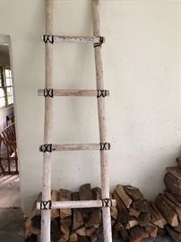 Authentic hand tied American Indian ladder $180