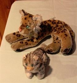 Steiff Tiger & Cat
