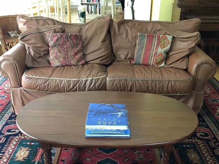 Attractive solid wood coffee table
