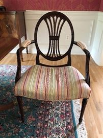Perfect condition with gorgeous seats armed dining chair