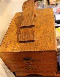 old shoeshine kit
