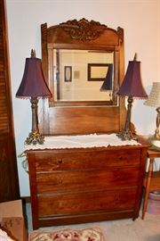 Really nice antique dresser 