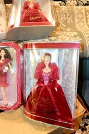more collectible Barbies