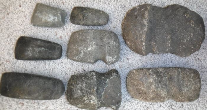 Stone Indian tools