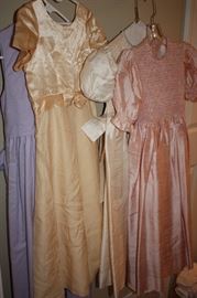 Vintage children's dresses