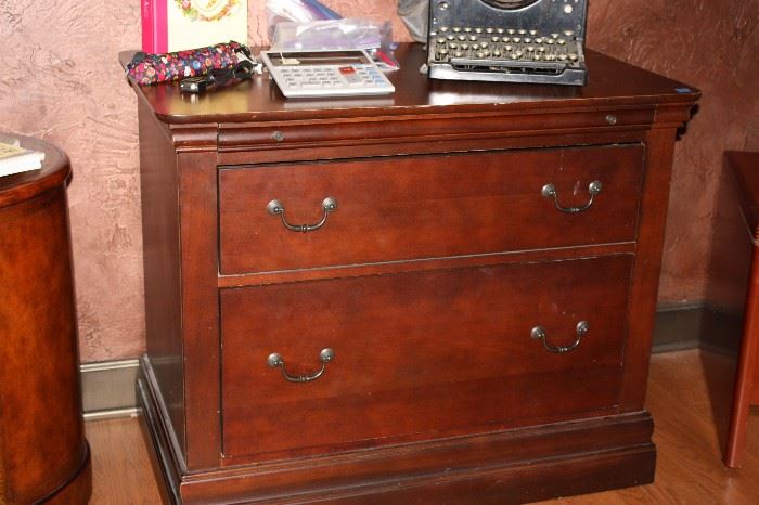 Broyhill  wooden file cabinet