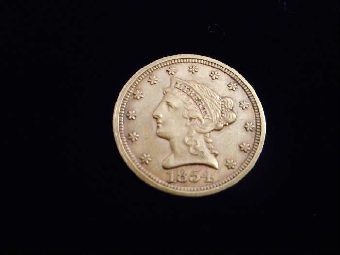 1854 GOLD COIN