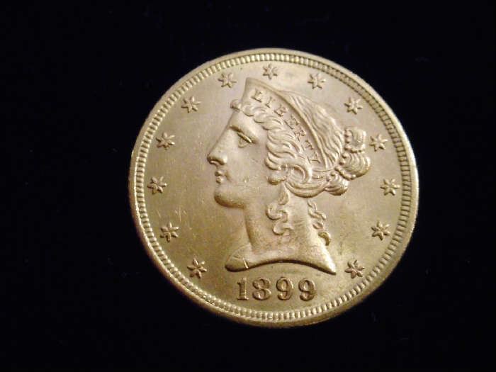 1899 GOLD COIN