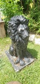 large Lion statue