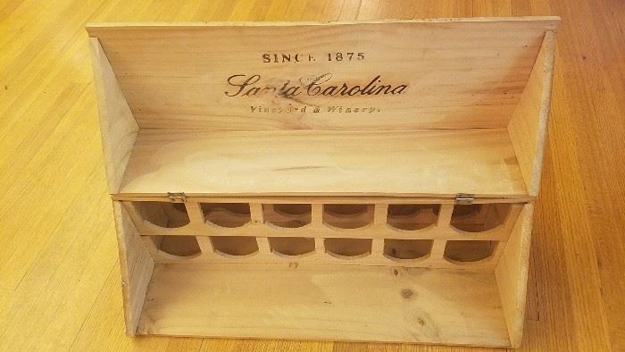 large wood crate