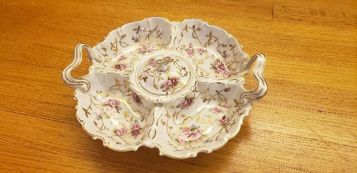 Vintage Porcelain Serving Dish