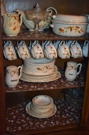 Antique Jewel Tea China - plates, cups & saucers, alladin teapot, pitcher, platter, bowls, covered tureen, pitcher and More!!!