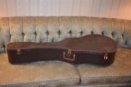 Vintage Silvertone Acoustic Guitar with Case - very nice!