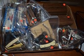 Pocket Knife Collection 70-90 Knives in this collection some of which are pictured below.