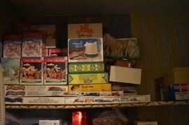 Vintage Trains, Games, and Christmas