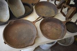 Antique Cast Iron Skillets