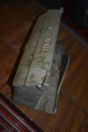 Antique Glass and Metal Mailbox for Mounting on your Wall or Fence