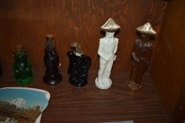 Collectible Bottles (nearly all are full of Cologne, After Shave, etc.)