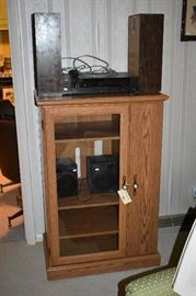 Entertainment Cabinet/Speakers and more!