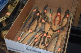 Pliers, Strippers, Cutters, Wrenches, etc.