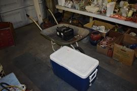 Igloo Chest, Wheel Barrow and More!