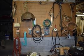 Wall of Misc Tools, Wiring , Gauges and More!