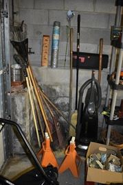 Jack Stands Garden Tools, Vacuum and More!
