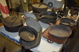 Antique Cast Iron Cookware