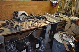 Hammers, Circular Saw, Table Saw and Tire Chainssssss