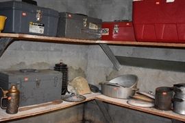 Tool & Tackle Boxes, Insulated Cooler and More!