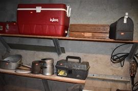 Tool & Tackle Boxes, Insulated Cooler and More! plus Mailbox