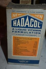 Antique Advertising Medicine Bottles - Hadacol Liquid Vitamin