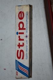 Antique Advertising Stripe Toothpaste